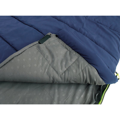 Outwell Contour Lux Double Schlafsack Reißverschluss links