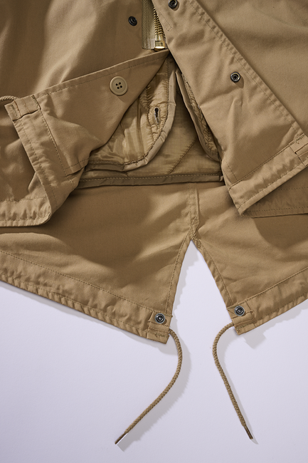 Brandit M51 US parka, camel