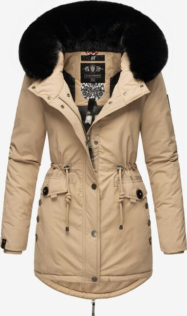 Navahoo Sweety Deluxe damen-Winterparka, taupe