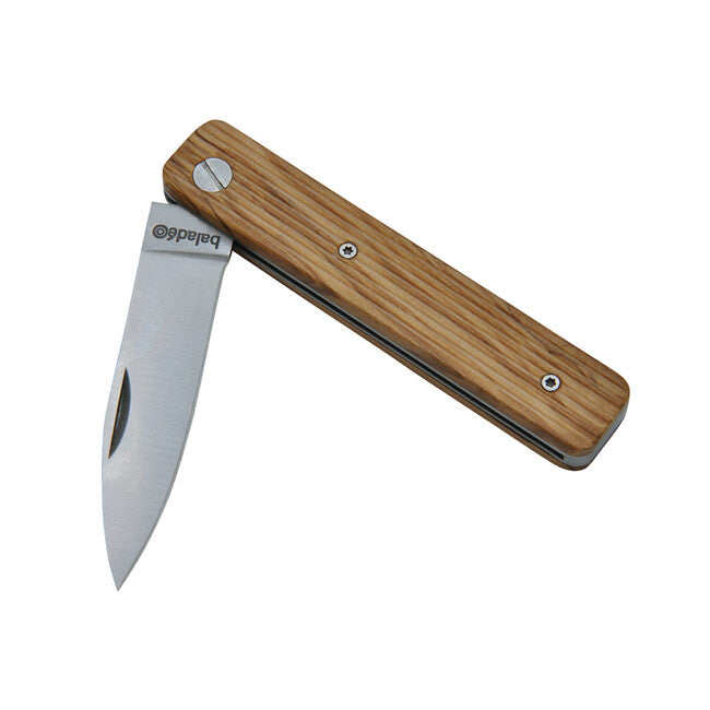 Baladeo ECO331 Papagayo taschenmesser Klinge 7,5 cm Stahl 420 Griff aus Olivenholz