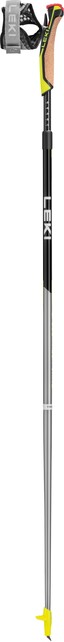 LEKI Speed Pacer Vario Μπατόν Nordic Walking, ανοιχτό γκρι-μαύρο-φθορίζων κίτρινο
