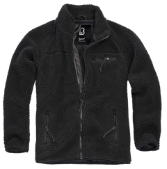 Brandit Teddyfleece Fleecejacke, schwarz