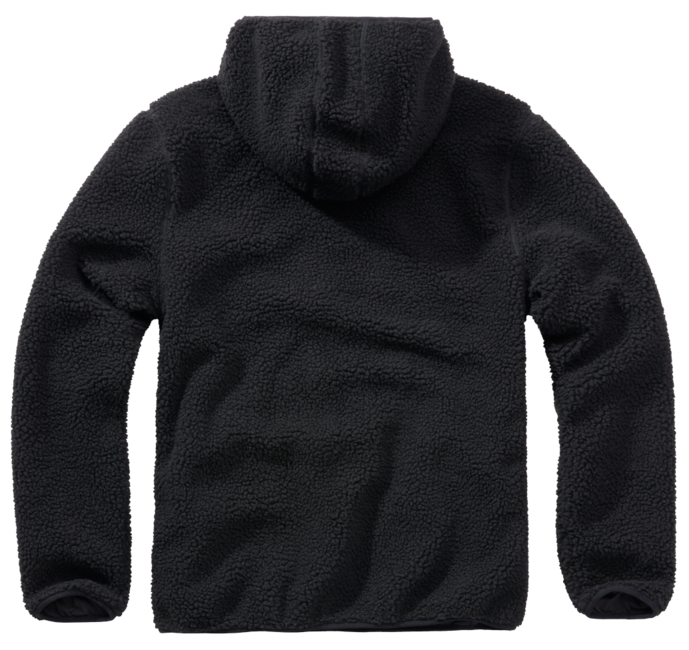 Brandit Teddyfleece Worker Pullover, schwarz