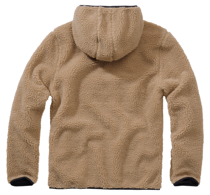 Brandit Teddyfleece Worker Pullover, khaki