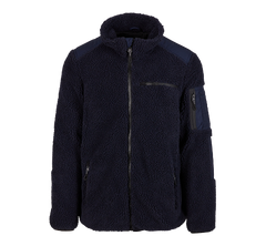 Brandit Ramble Herren-Fleecejacke Teddyfleece, marineblau