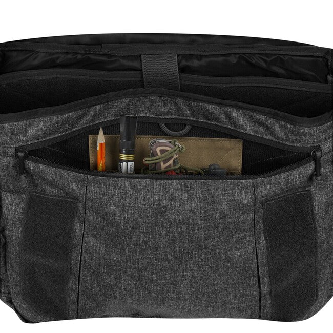 Helikon-Tex URBAN schultertasche Medium - Nylon - Melange schwarz-grau