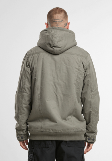Brandit herren Winterjacke Meadow Jacket, olivgrün