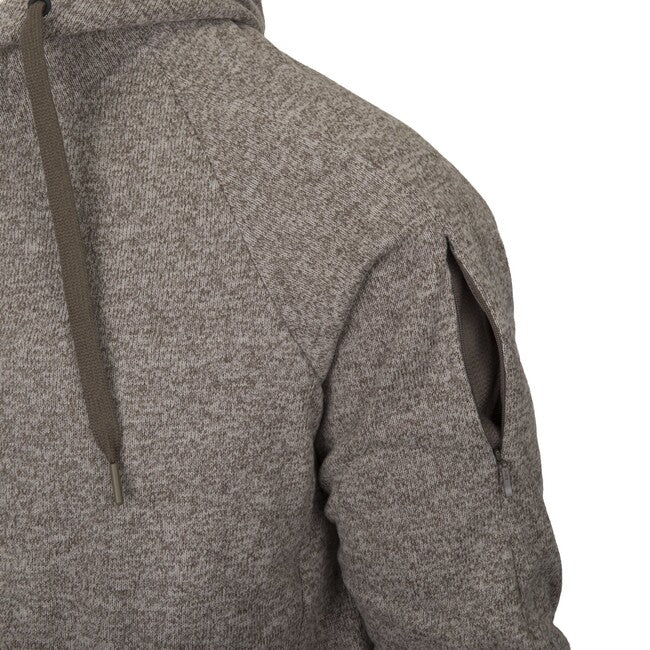 Helikon-Tex Covert Taktische Kapuzenjacke (FullZip) - Melange Blau