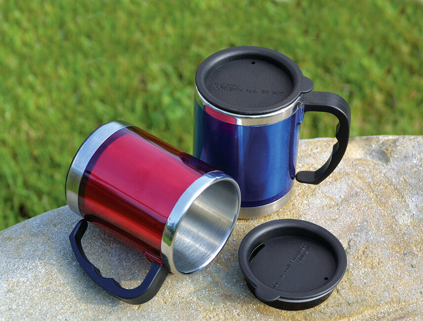 BasicNature MUG Nerezova termokadinka blau 0, 42 l