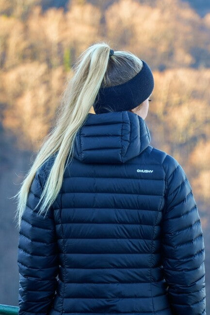 HUSKY Dreeser daunenjacke, schwarz