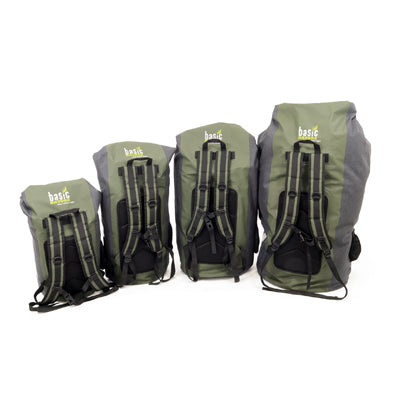 BasicNature Wasserdichte tasche 140 L grau-grün