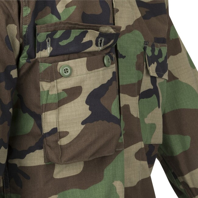 Helikon-Tex BDU Bluse - PolyCotton Ripstop - US Woodland