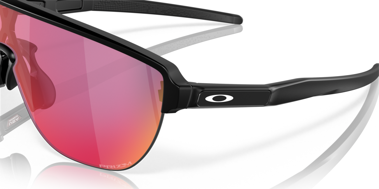 Oakley Corridor sonnenbrille mit rahmen matte black und mit dias prizm road 42