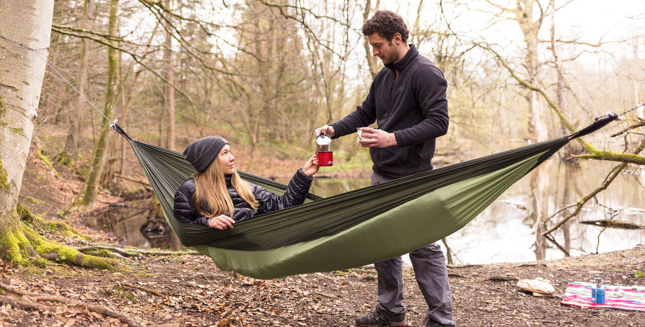 Amazonas Silk Traveller Thermo Leichte hojdacia Netz