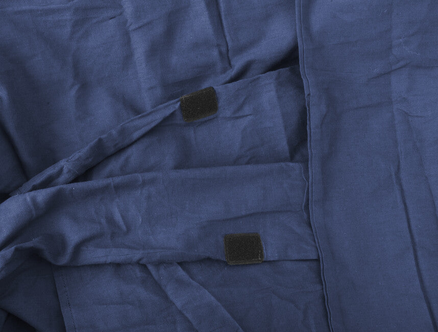 Outdoors Poly-Baumwolle Rechteckige Schlafsack Liner Königsblau