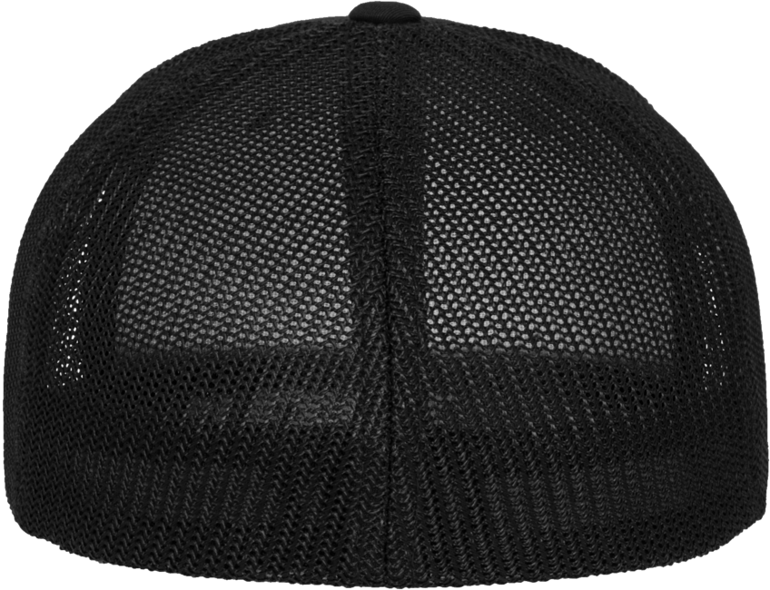 Brandit Flexfit Mesh Trucker Cap, Black