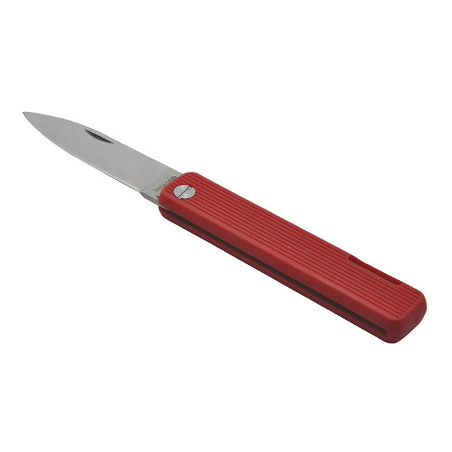 Baladeo ECO351 Papagayo Μαχαίρι Τσέπης 7 Λάμα, 5 cm, Ατσάλι 420, Λαβή TPE, Κόκκινο