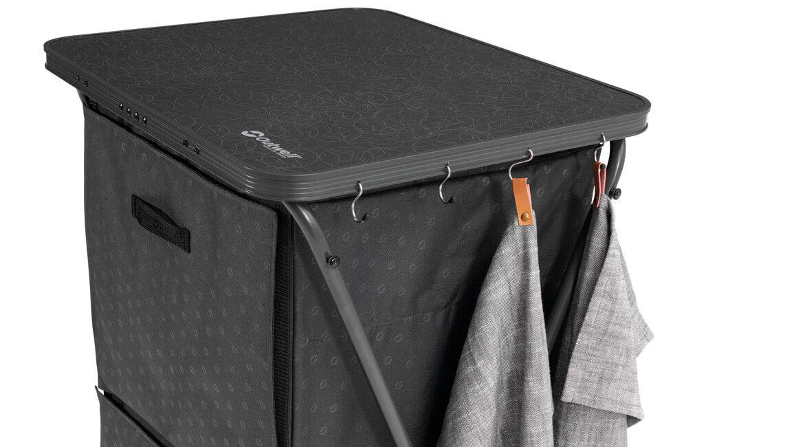 Outwell Faltbarer Camping Schrank mit tolom Domingo Cabinet