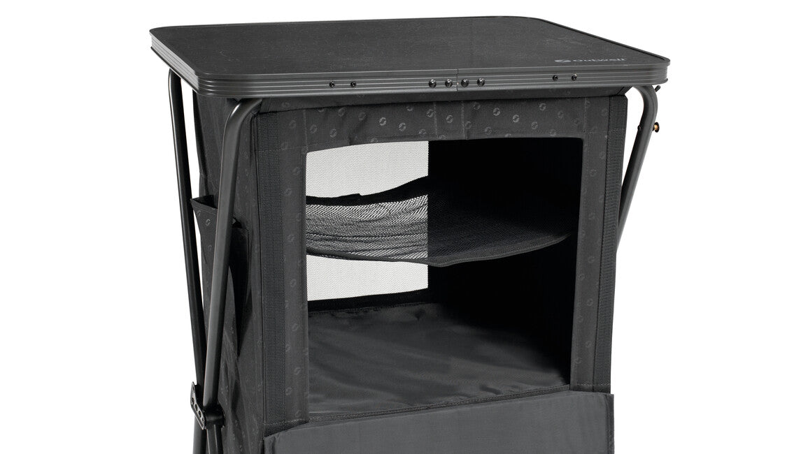 Outwell Faltbarer Camping Schrank mit tolom Domingo Cabinet
