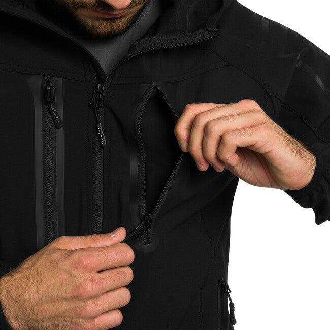 Mil-Tec Flex-Tech Dynamic Force Softshell-Jacke, schwarz