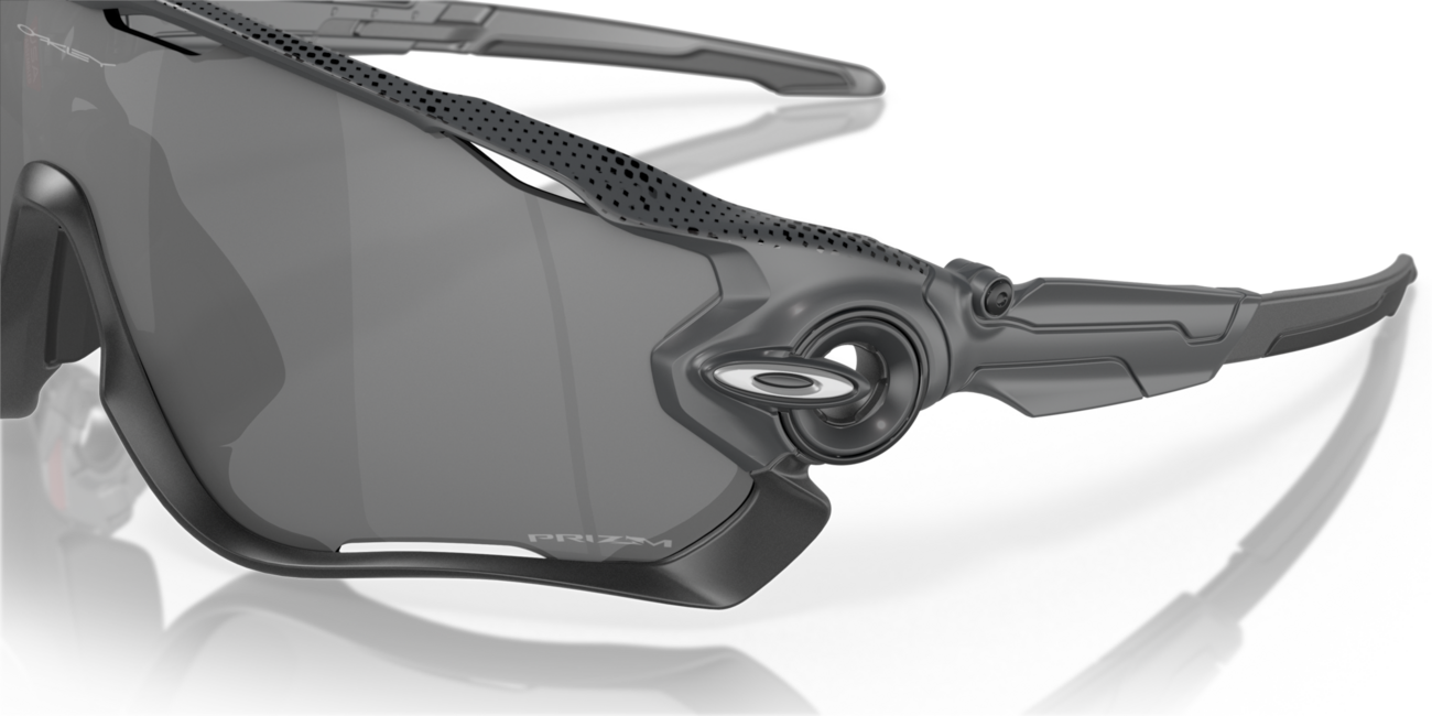 Oakley JAWBREAKER Sonnenbrille mit Rahmen Hi Res Matte Carbon und mit Dias Prizm Black