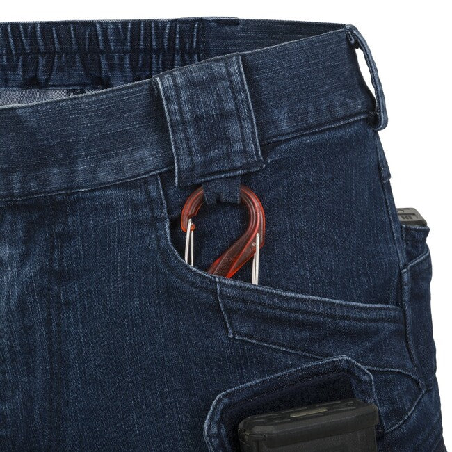 Helikon-Tex UTS kurze taktische shorts 11'' - Denim Stretch - Marineblau