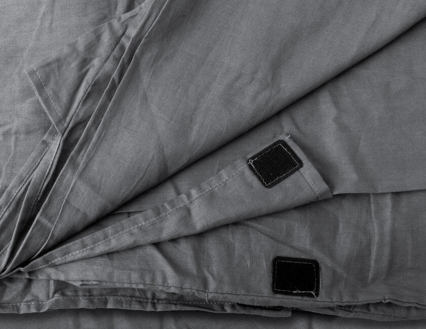 Origin Outdoors rechteckig Baumwolle Schlafsack anthrazit