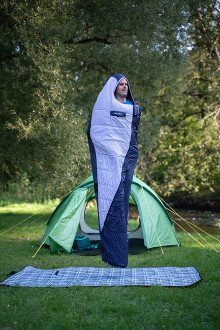 HUSKY Enemy Synthetik Drei-Jahreszeiten-Schlafsack -12, blau