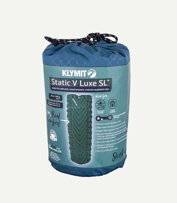 Klymit karimatka Static V Luxe SL, blau