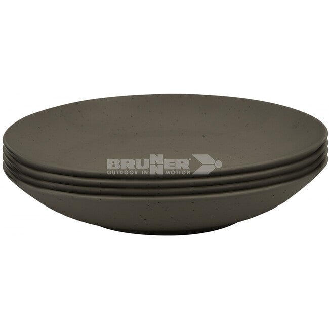 Brunner Lunch Box Pla Tierra Campinggeschirr-Set, braun