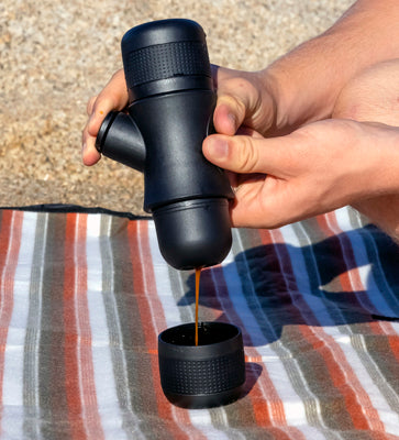 Origin Outdoors Mini-Espresso To-Go, μαύρο