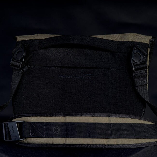 Pentagon Tasche Consul Side Messenger, dunkelgrau