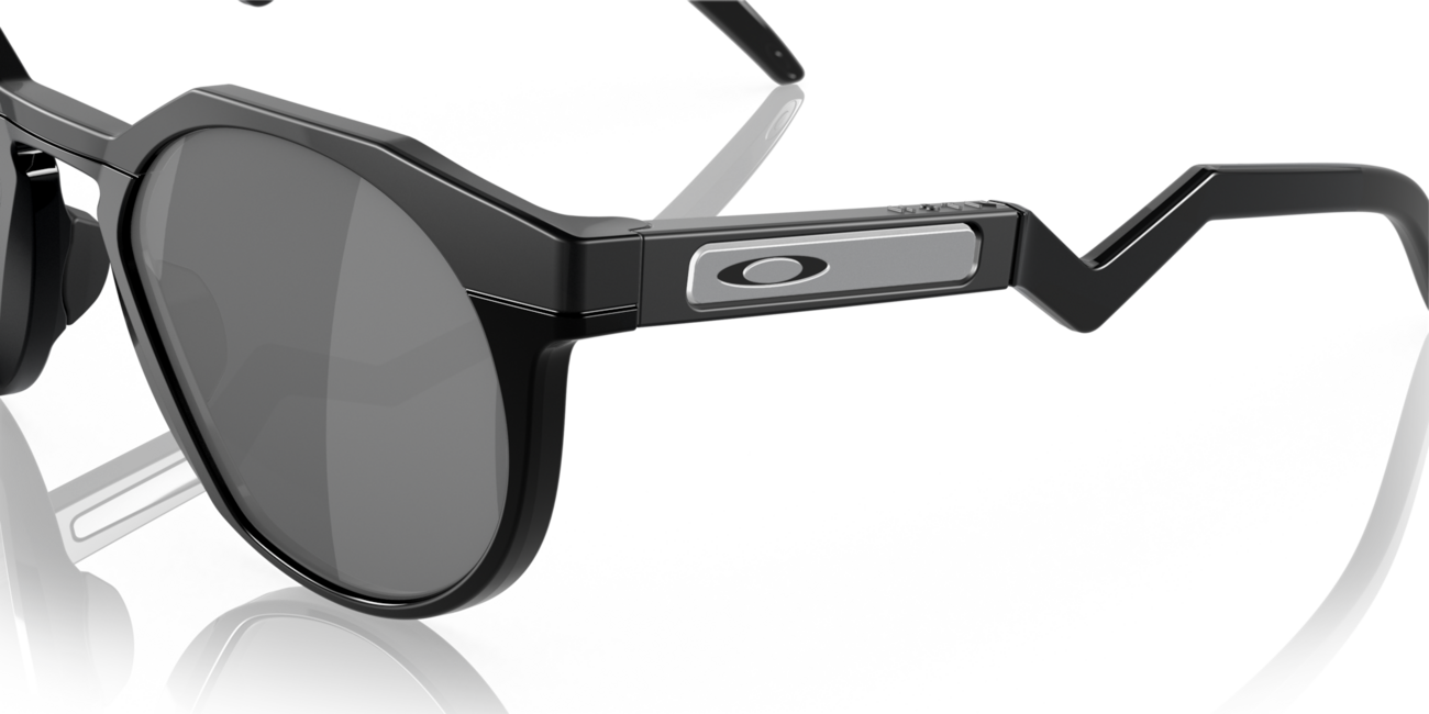 Oakley HSTN Sonnenbrille mit Rahmen Matte Black und mit Dias Prizm Black 52