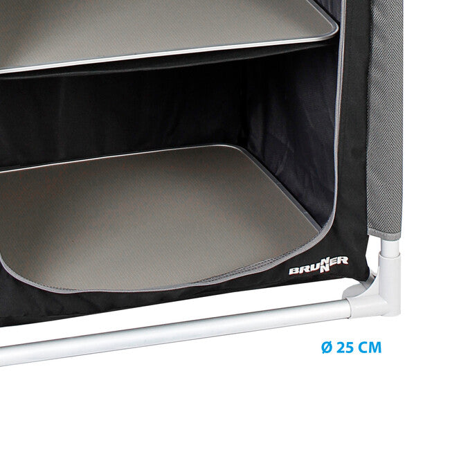 Brunner Azabache HS Tragbarer Mehrzweckschrank