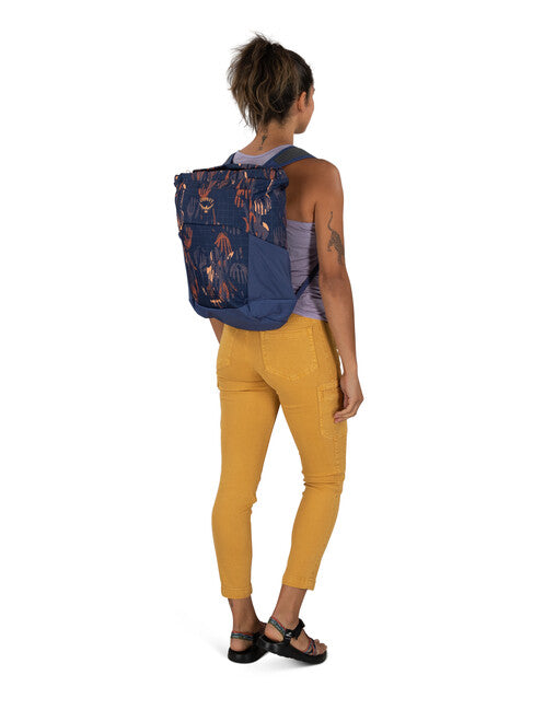 OSPREY Daylite Tote Pack, wild blossom print/alkaline
