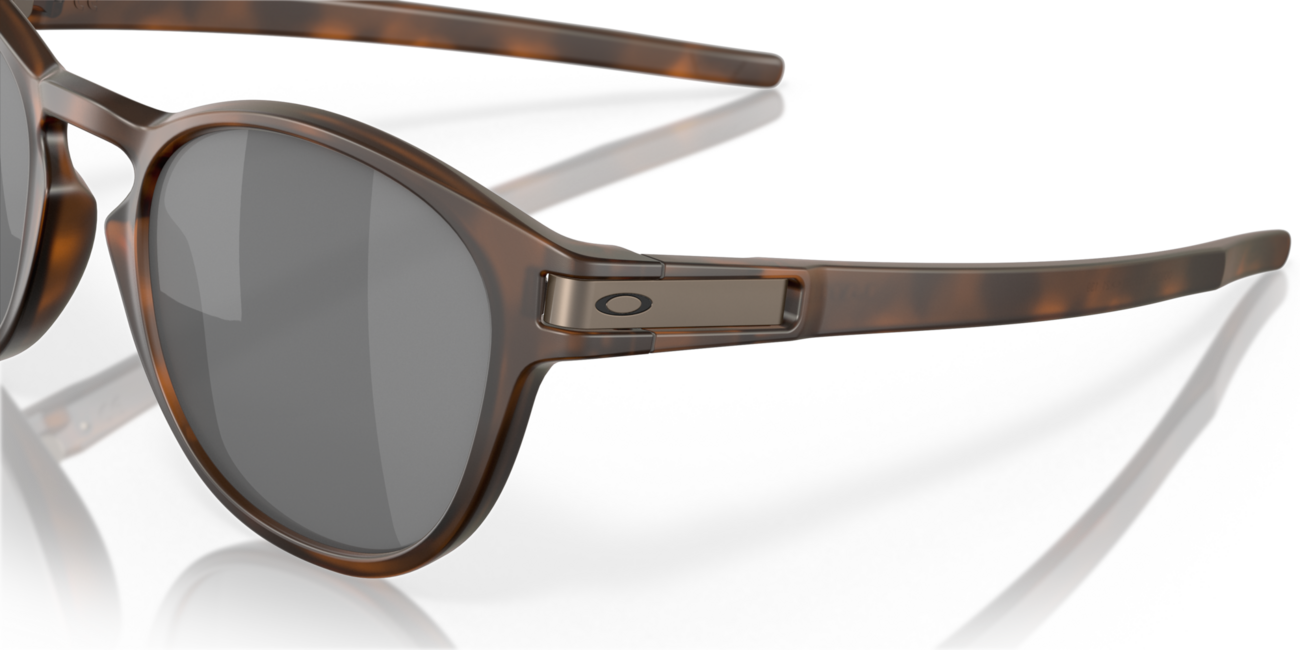 Oakley LATCH Sonnenbrille mit Rahmen Matte Brown Tortoise und mit Dias Prizm Black 53