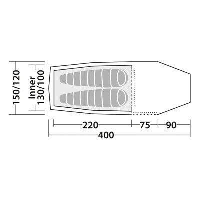 Robens Voyager EX zelt für 2 personen