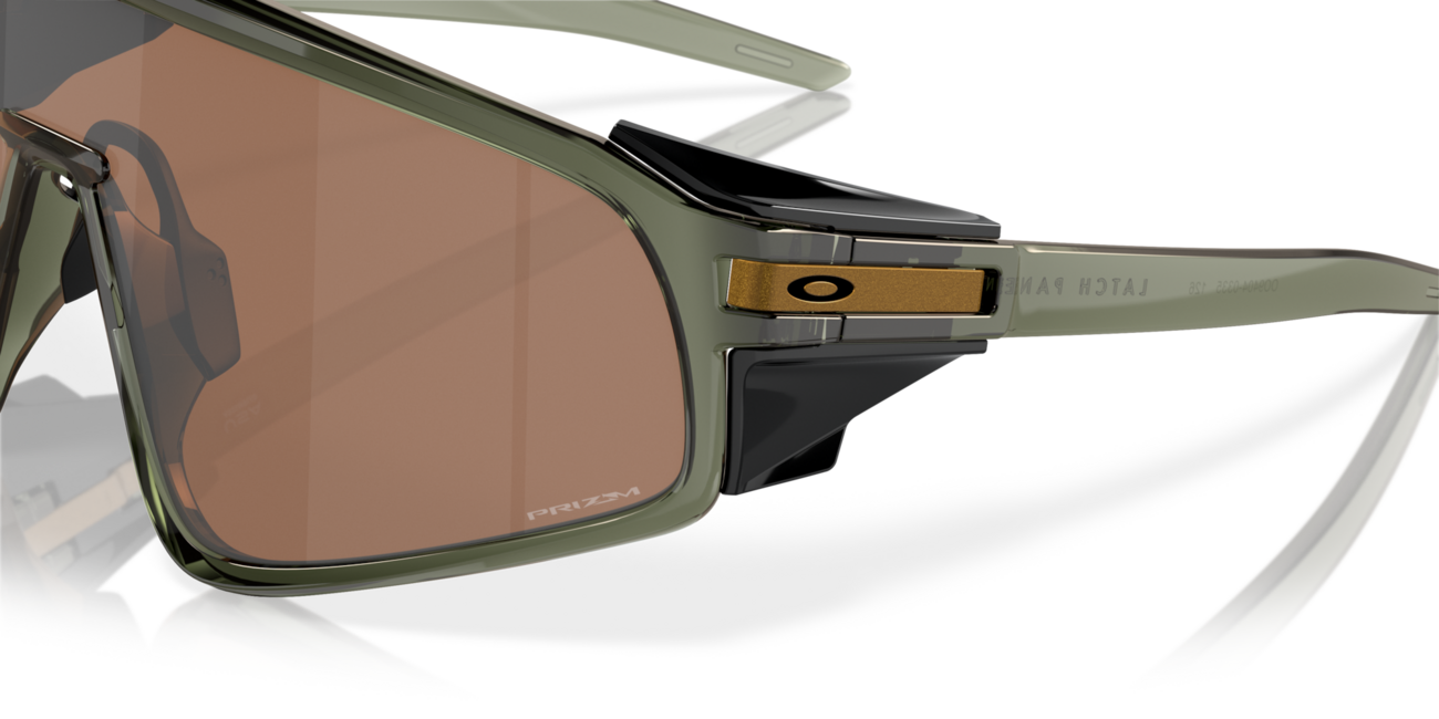 Oakley LATCH PANEL Sonnenbrille mit Rahmen Olive Ink und mit Dias Prizm Tungsten 35