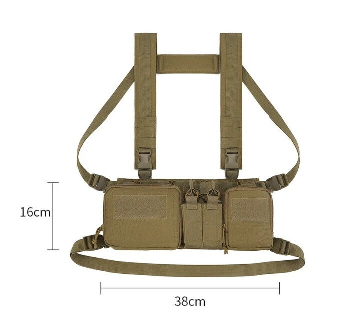 DRAGOWA Tactical Chest Rig Recon, Coyote