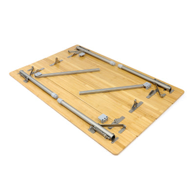 BasicNature Bambus klapptisch 100 x 65 cm