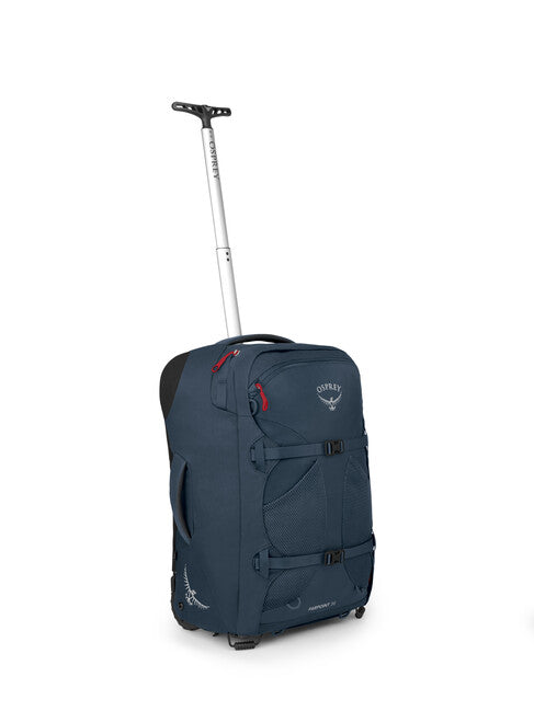 OSPREY Farpoint Wheels 36 reisetasche auf rädern, gedämpftes spaceblau