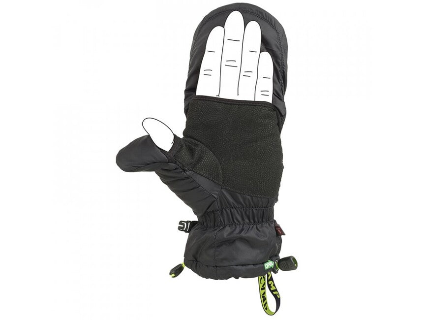 Camp Tempest Mitt EVO isolierte fäustlinge mit scharnier für winterklettern und bergsteigen