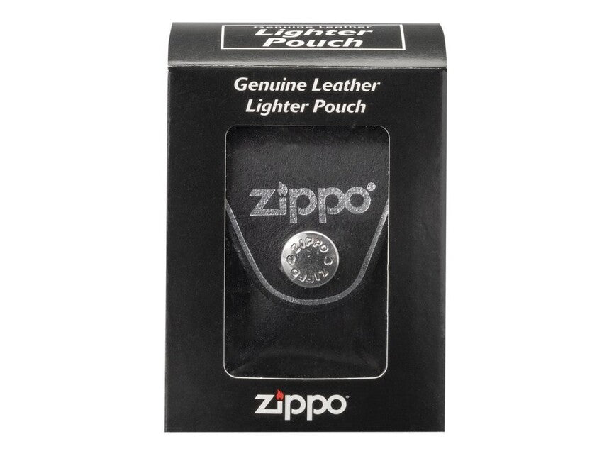 Zippo Leather Lighter Case, Black