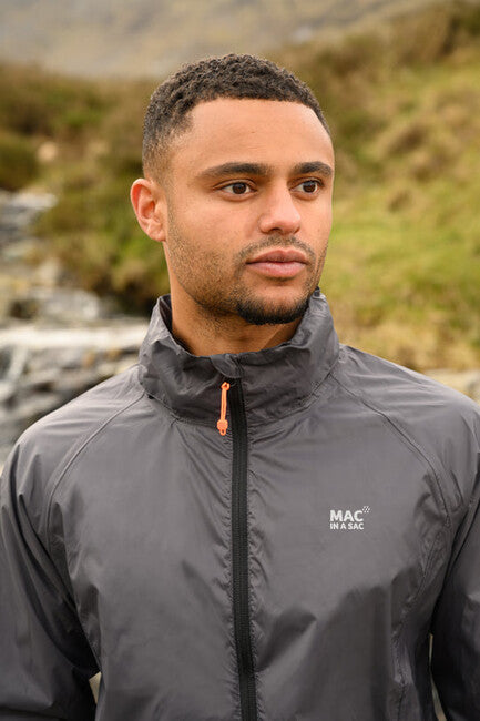Mac in a Sac Origin 2 UNI wasserdichte jacke, anthrazit