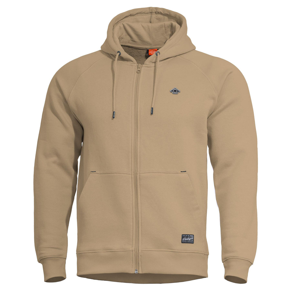 Pentagon Phaeton φούτερ με φερμουάρ, Tan Brown
