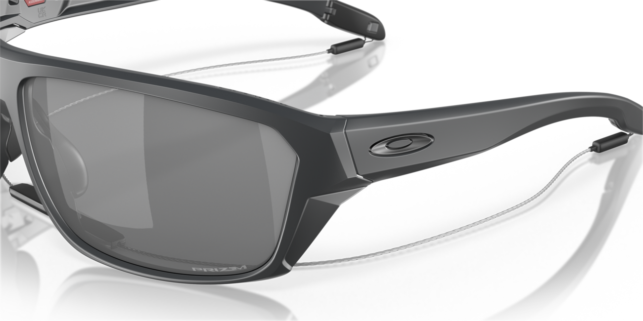 Oakley SPLIT SHOT mit Rahmen Mate Carbon und mit Dias Prizm Black 64