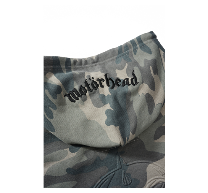 Brandit Motörhead kapuzenpullover, grau camo