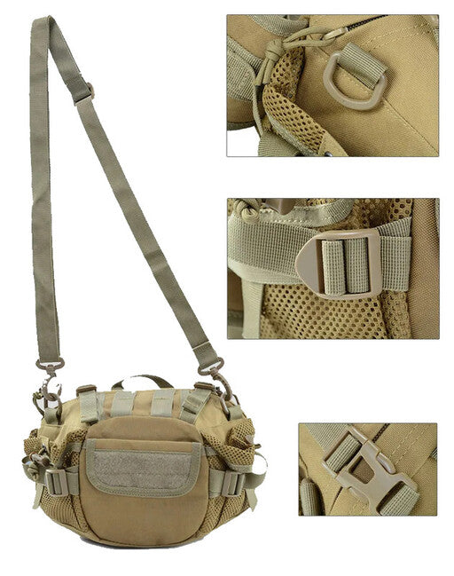 DRAGOWA TACTICAL Sierra 7 Ζώνη Μέσης 7 L, πράσινο
