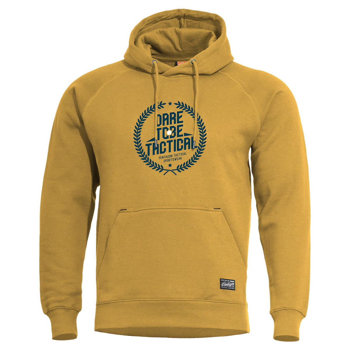 Pentagon Phaeton Hood ανδρικό φούτερ με κουκούλα, tuscan yellow