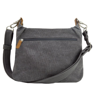 Travelon Heritage Hobo tasche Anti-Diebstahl-tasche grau